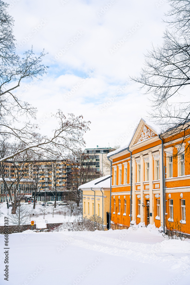 Turku in wintertime, Finland Turku in wintertime, Finland