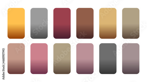 collection of soft tone gradient shade background design