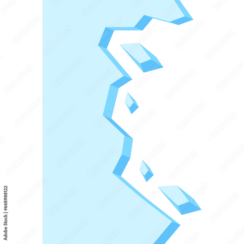 Border Snow Ice Border Snow Ice