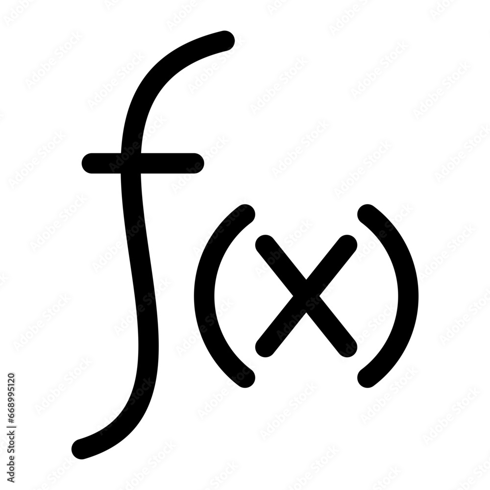 function line icon function line icon