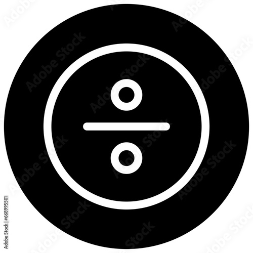 division glyph icon