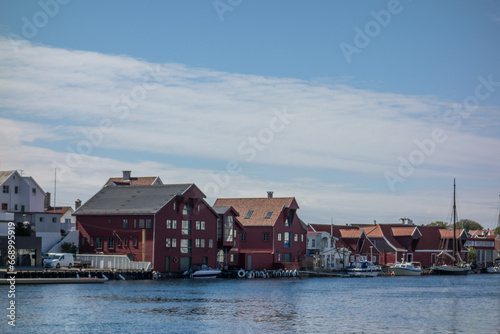 Sommer in Haugesund in Norwegen