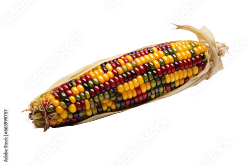 Farm-Fresh Corn Crop Isolated on Transparent Background