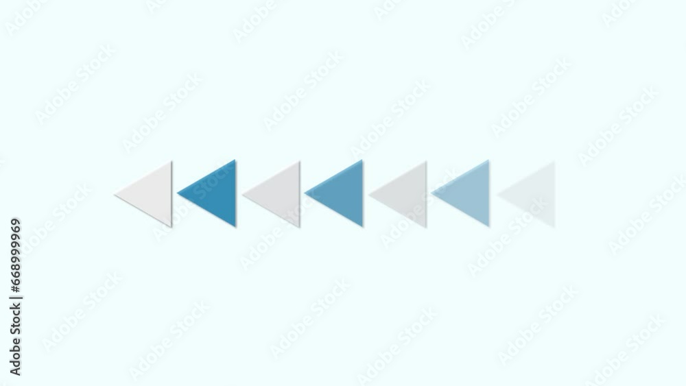 Direction banner, Directional arrow line