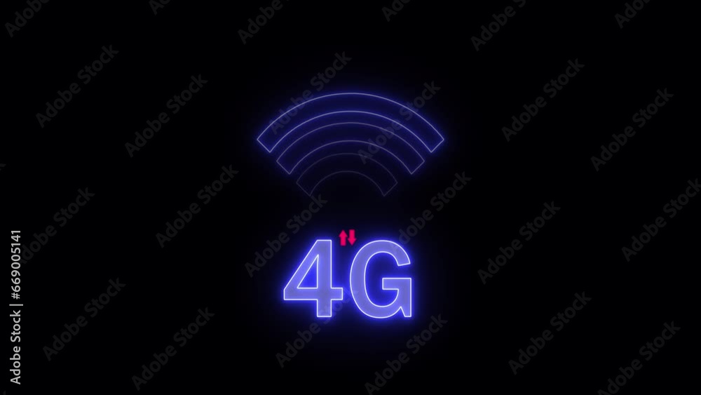 4G network icon, 4g High Speed Internet Connection 4G network icon, 4g High Speed Internet Connection