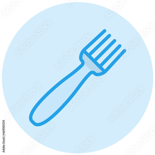 Fork Vector Icon Design Illustration