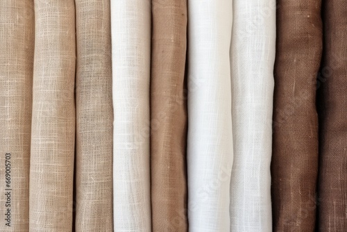 Natural fabrics from organic cotton