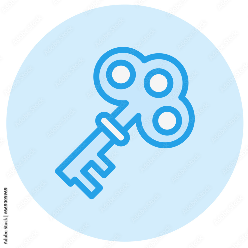 Key Vector Icon Design Illustration Key Vector Icon Design Illustration