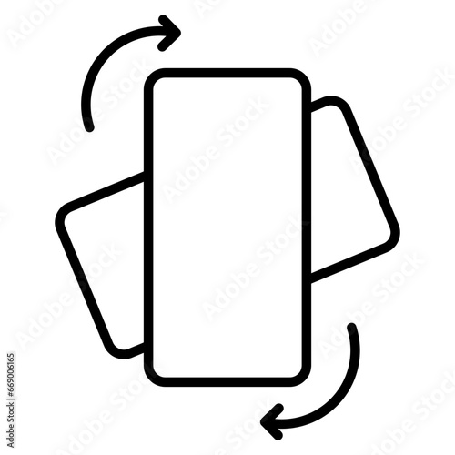 Rotate Your Phone Landscape Icon