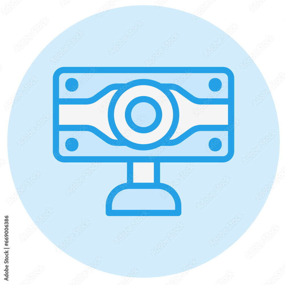 Webcam Vector Icon Design Illustration Webcam Vector Icon Design Illustration