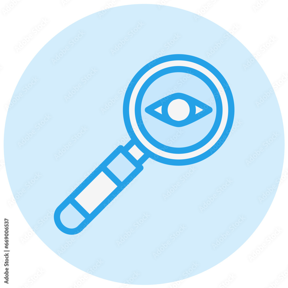 Eye Test Vector Icon Design Illustration Eye Test Vector Icon Design Illustration