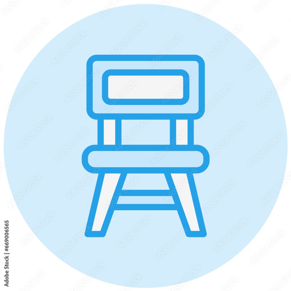 Chair Vector Icon Design Illustration Chair Vector Icon Design Illustration