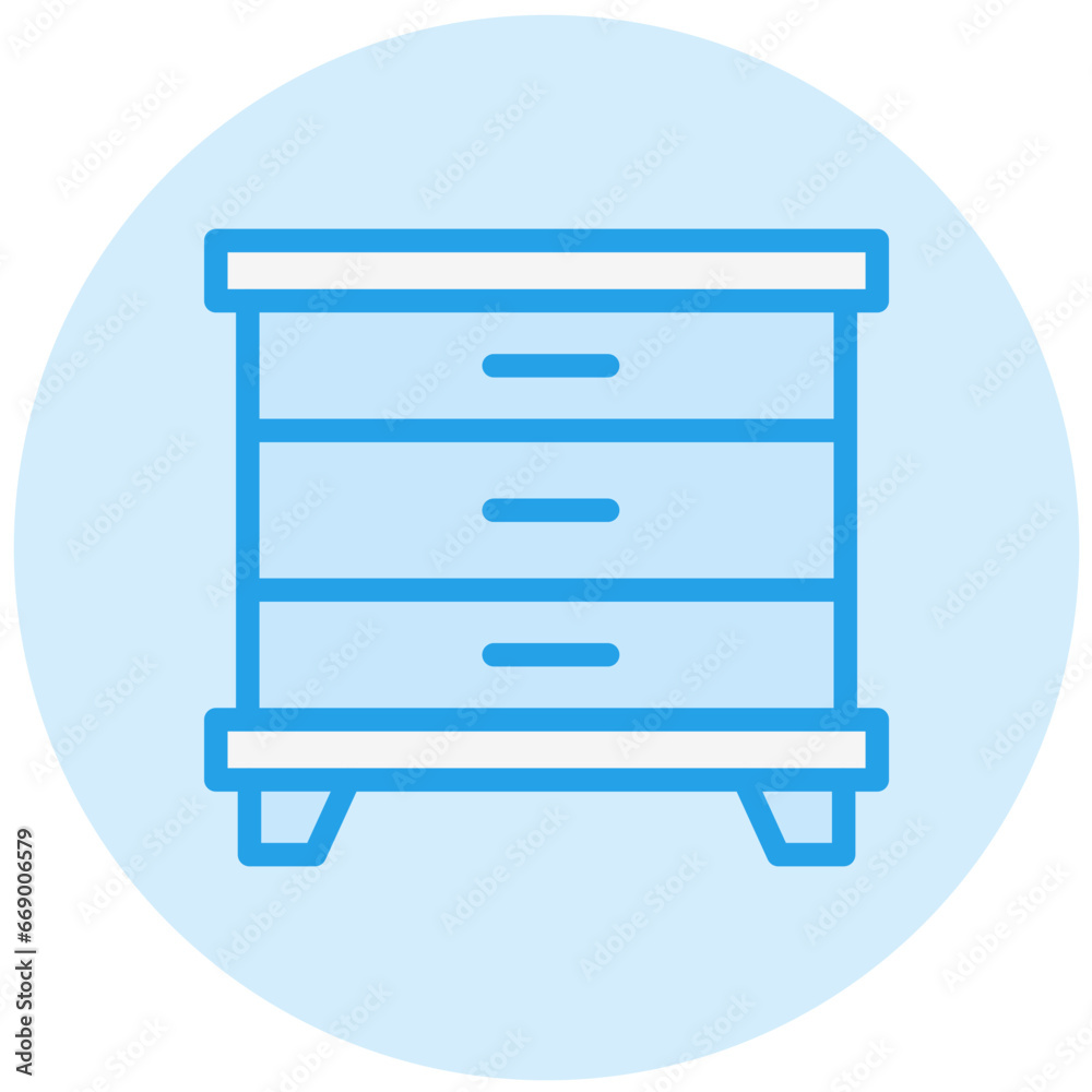 Cabinet Vector Icon Design Illustration Cabinet Vector Icon Design Illustration