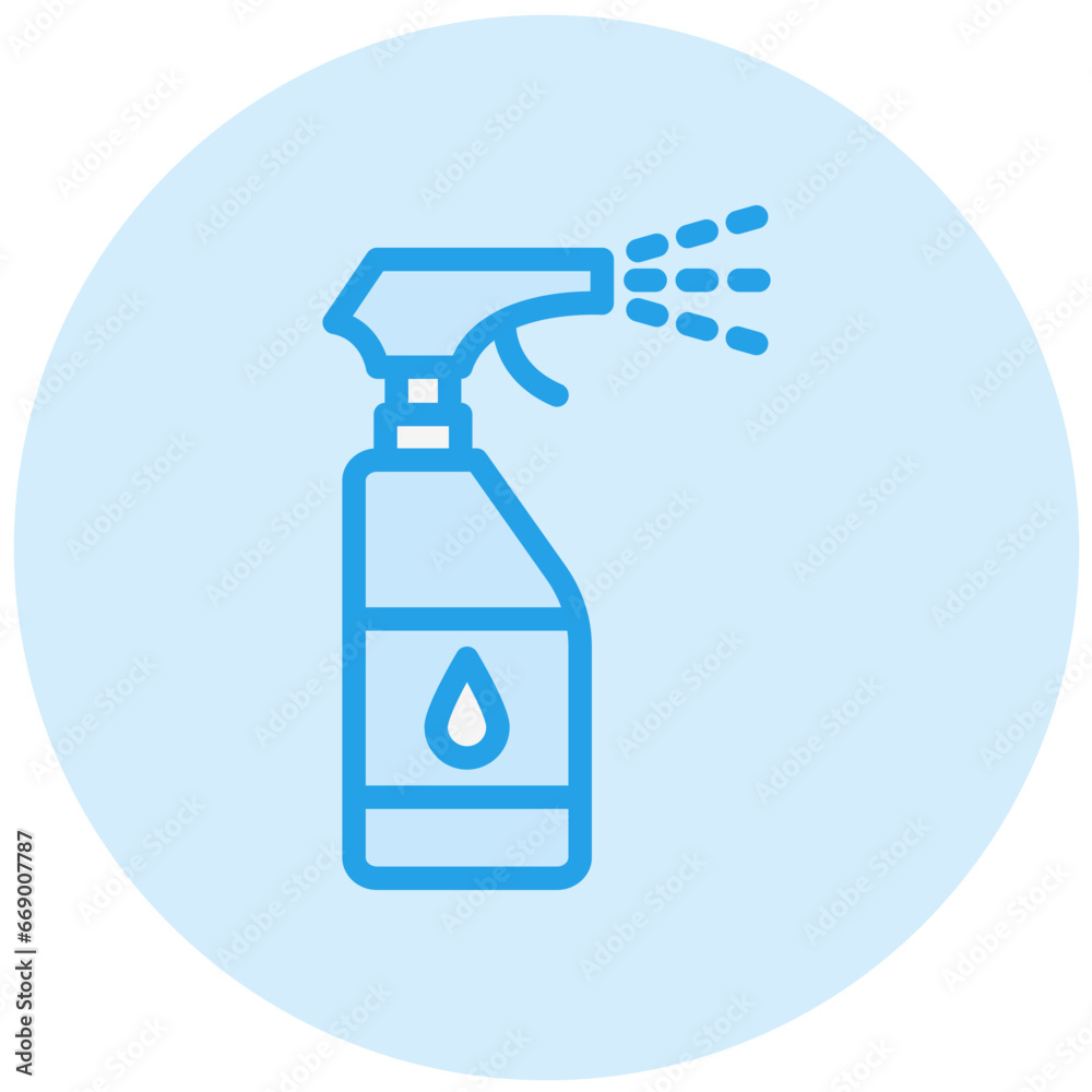 Spray Bottle Vector Icon Design Illustration Spray Bottle Vector Icon Design Illustration