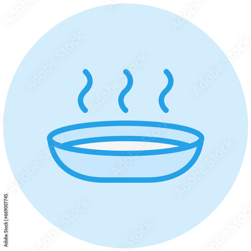 Plate Vector Icon Design Illustration