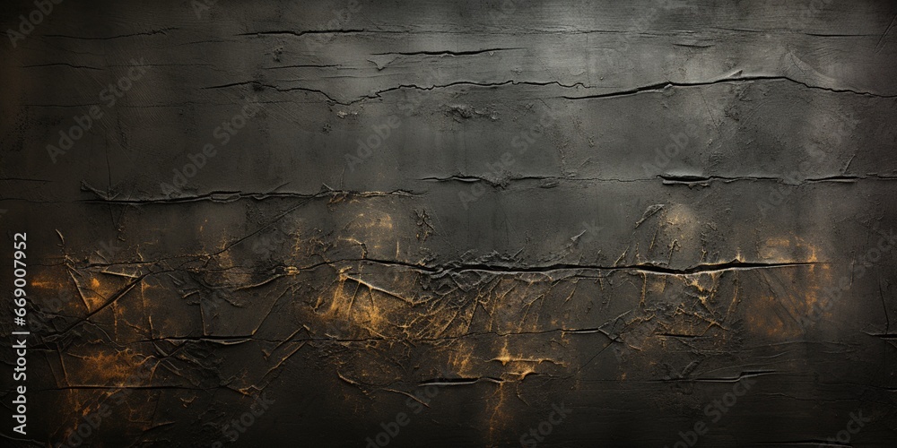 Black scratched anthracite board, wall texture background, study background - obrazy, fototapety, plakaty 