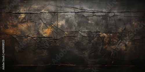 Black scratched anthracite board, wall texture background, study background