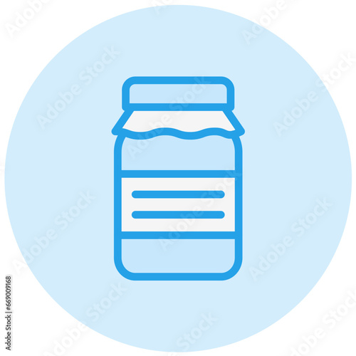Jar Vector Icon Design Illustration