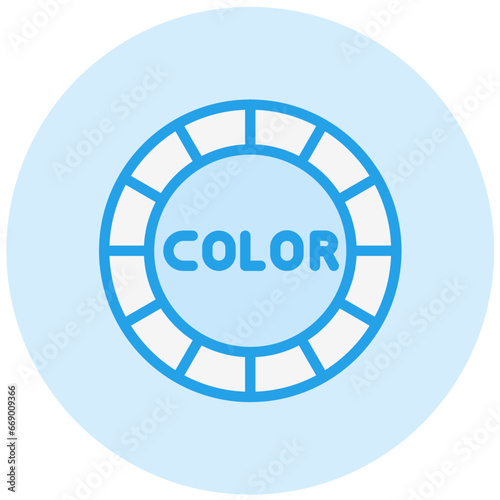Color Vector Icon Design Illustration