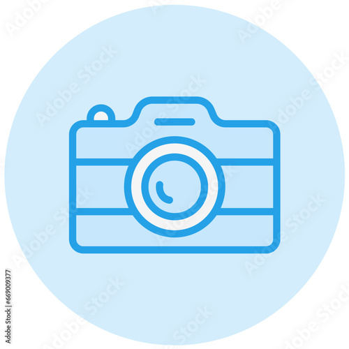 Camera Vector Icon Design Illustration