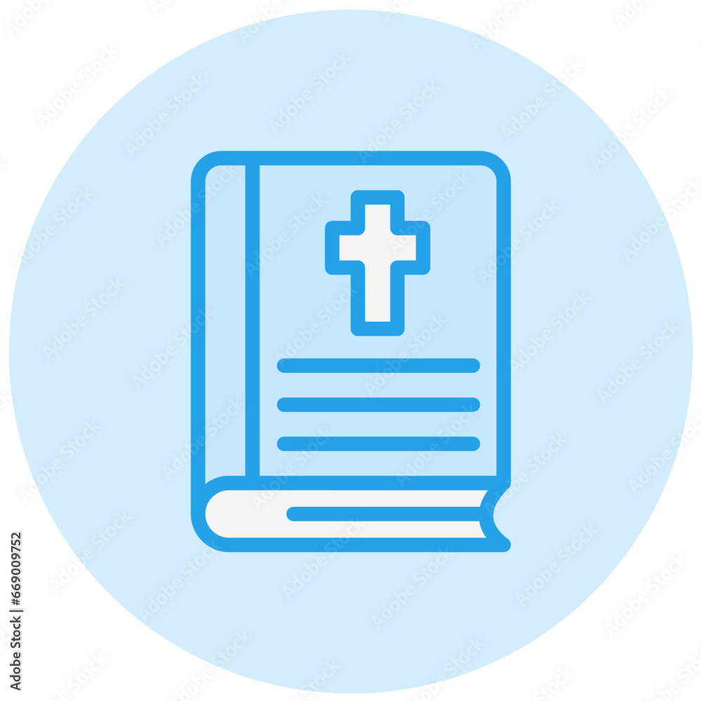Bible Vector Icon Design Illustration Bible Vector Icon Design Illustration