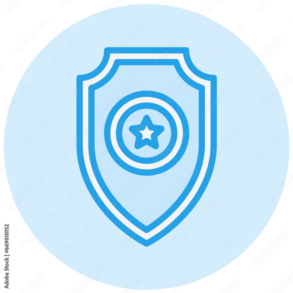 Shield Vector Icon Design Illustration Shield Vector Icon Design Illustration