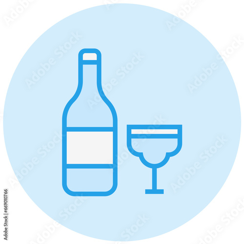 Drinks Vector Icon Design Illustration