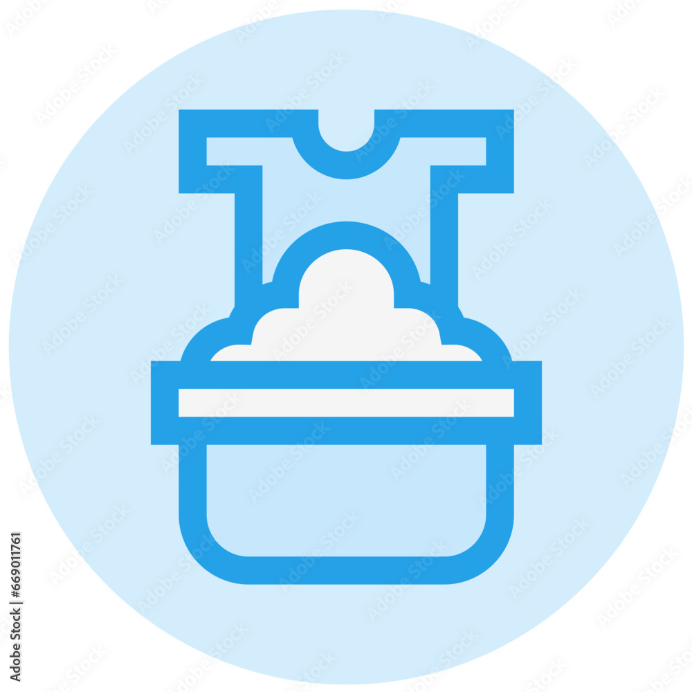 Washing clothes Vector Icon Design Illustration Washing clothes Vector Icon Design Illustration
