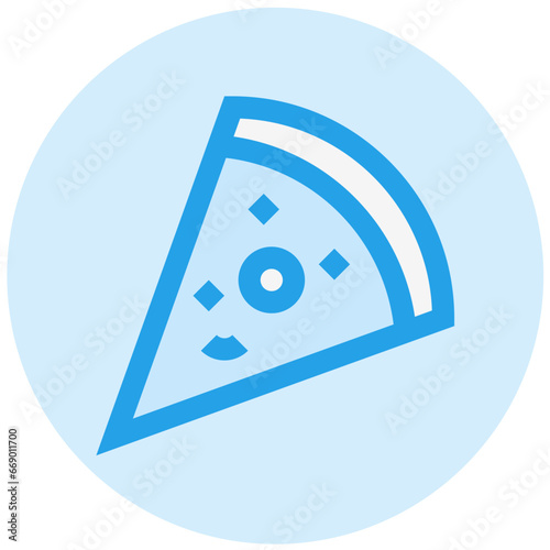 Pizza Vector Icon Design Illustration