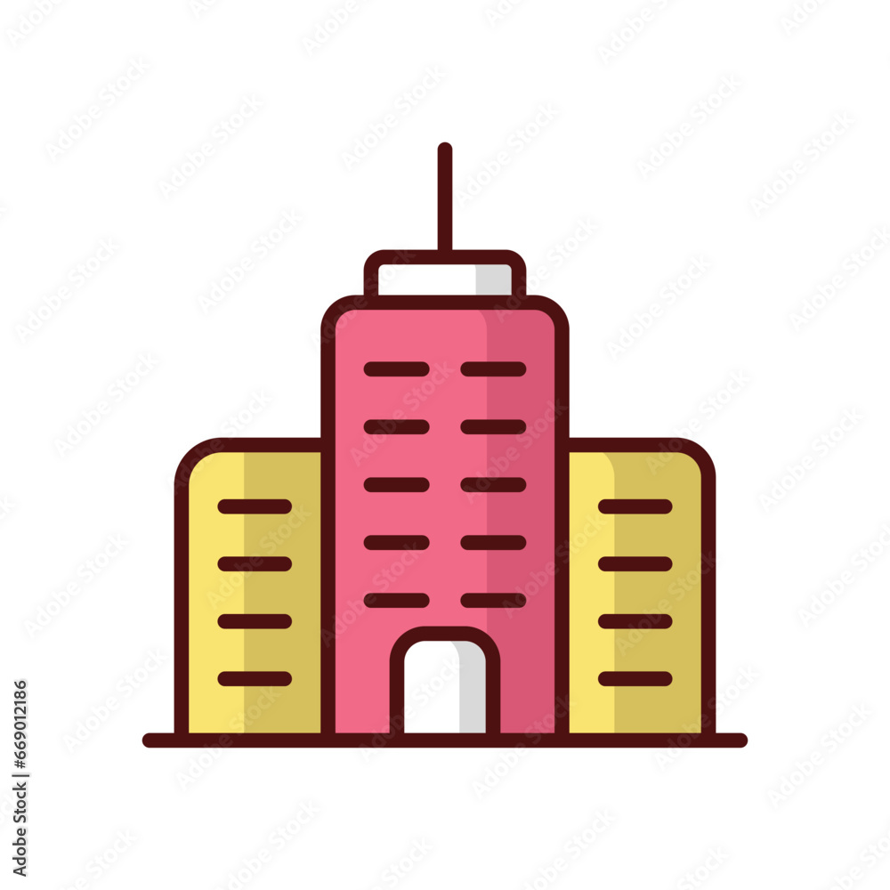 Business And Trade icon isolate white background vector stock illustration Business And Trade icon isolate white background vector stock illustration