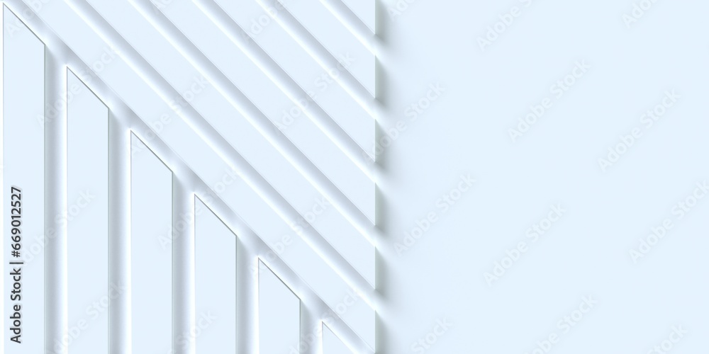 Obraz premium neutral background of three-dimensional figures of gray color