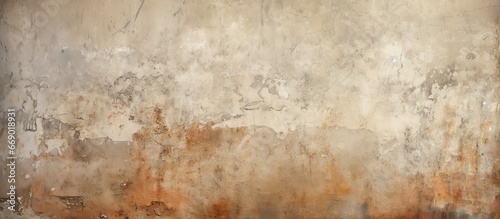 Aged weathered wall with cracks spots stains Damaged antique backdrop