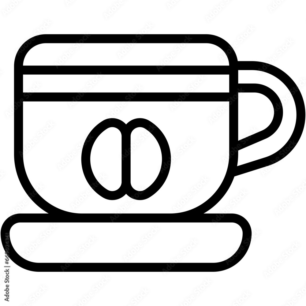 Vector Icon Coffee, Cup, Cafe, Mug, Coffee Cup, Drink Vector Icon Coffee, Cup, Cafe, Mug, Coffee Cup, Drink