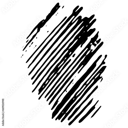 Grunge Hand Drawn Paint Stroke. Brush Scribble Vector Illustration. Vector Grunge Paint Brush. Vector Logo Design Template. Black Grunge Shapes.