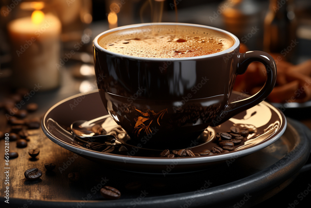 a delicious cup of coffee a delicious cup of coffee