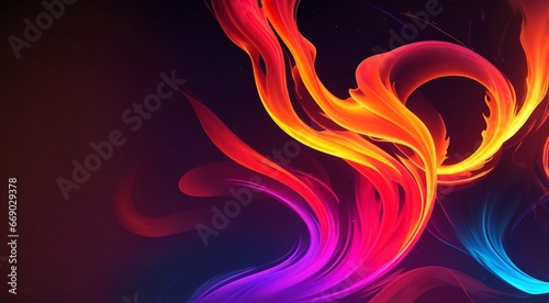 abstract hd colorful background, graffiti, full hd colored banner, ultra colors, colored wallpaper © Gegham