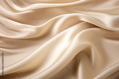 Graceful Curtains: Liquid Waves of Luxurious Cloth - Abstract Background Image
