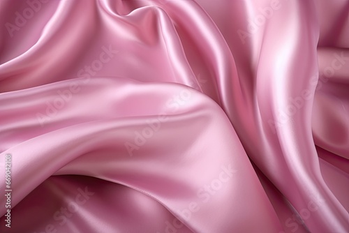 Valentine Velvet: Smooth Elegant Pink Silk for Romantic Backgrounds