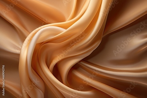 Waves of Luxury: Liquid-Like Wave Folds on Luxurious Cloth - Ultimate Elegance