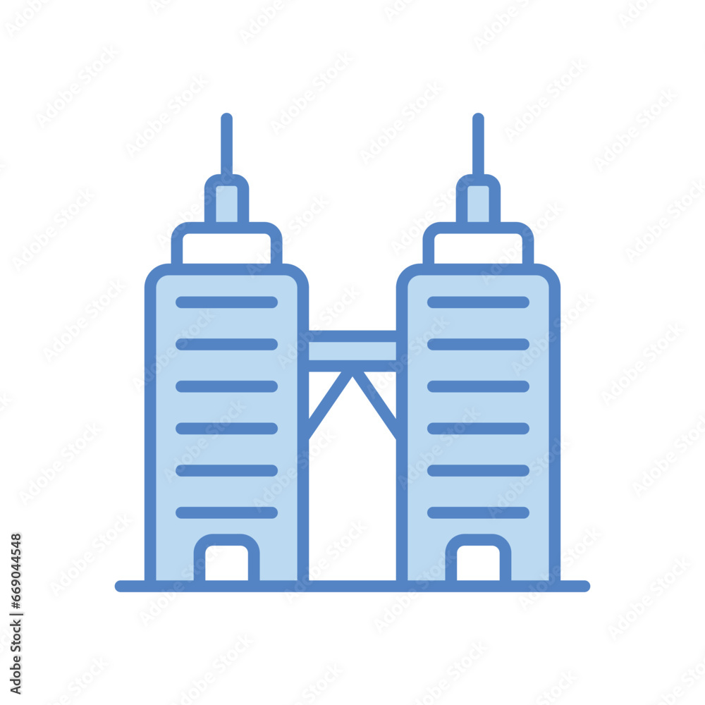 Link Building icon isolate white background vector stock illustration Link Building icon isolate white background vector stock illustration