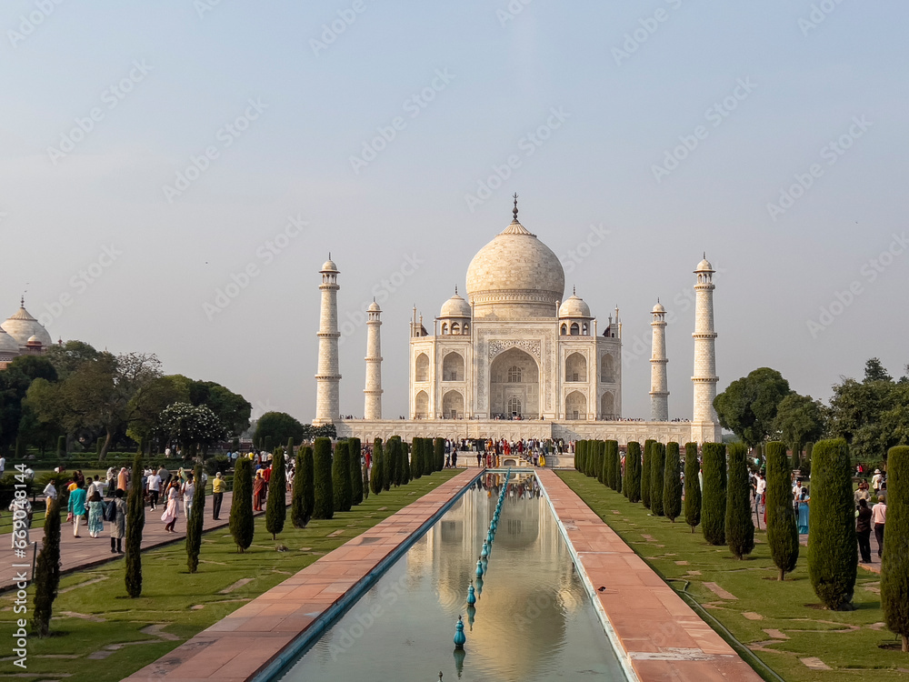 Obraz premium taj mahal in agra