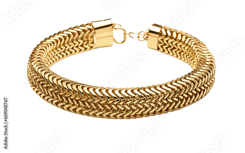 Elegant Chunky Gold Serpent Chain Necklace with a Refined and Opulent Appearance, Clear Background