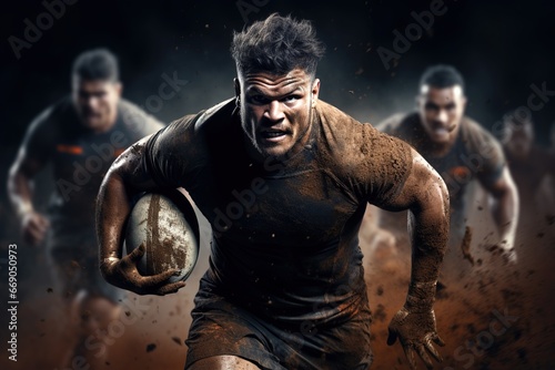 rugby male players