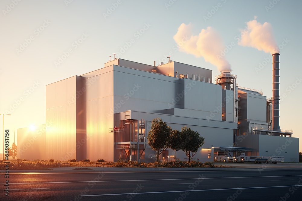 Modern waste management facility