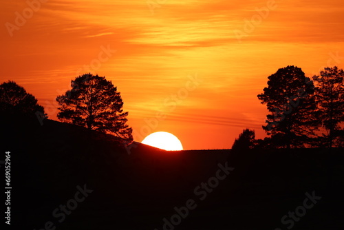 Dawn breaks
