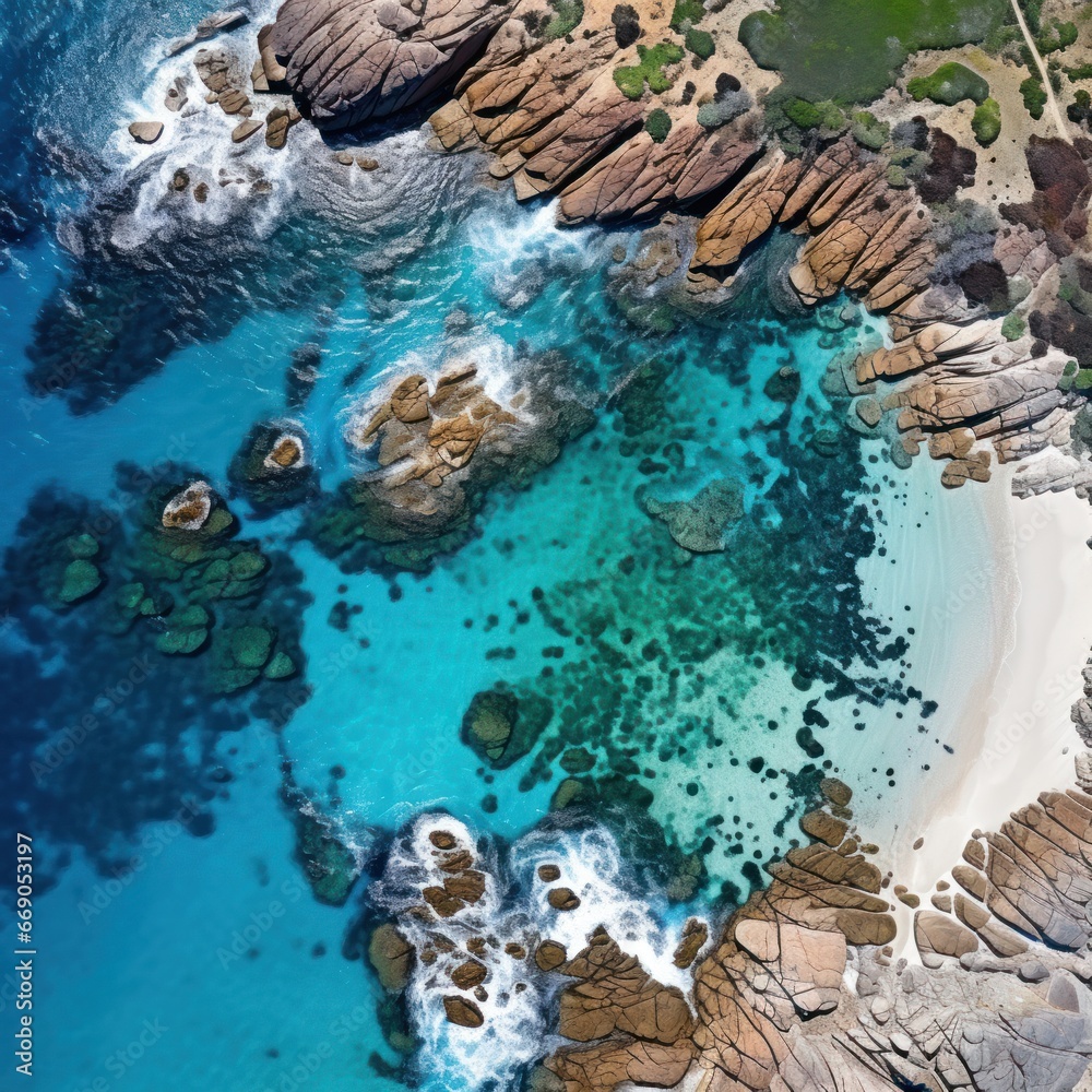 A View Of The Ocean From A Bird's Eye View, Aestheticism, Panoramic Anamorphic, Boulders, Design Milk, In Australia