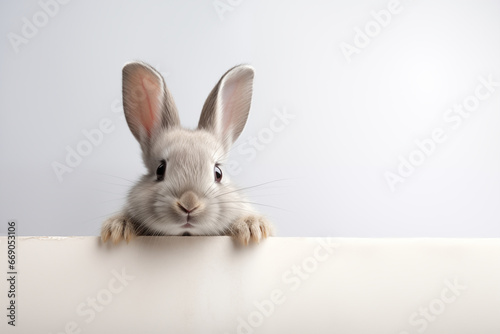 Cute Rabbit Says Hello! © James