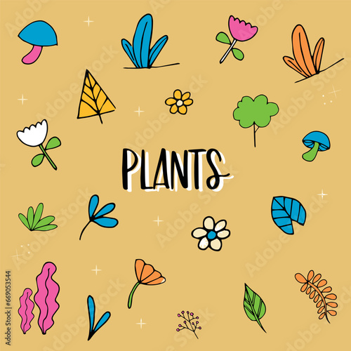 Plants cliparts