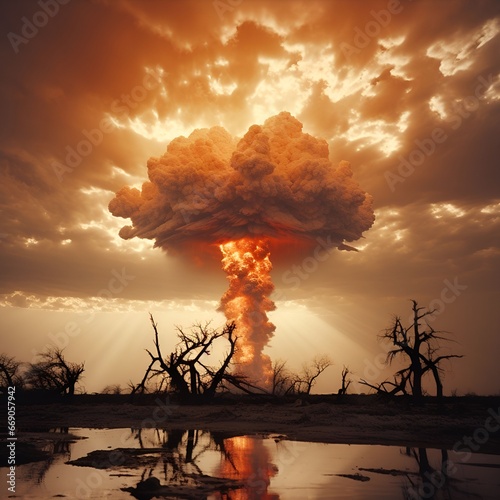 nuclear explosion