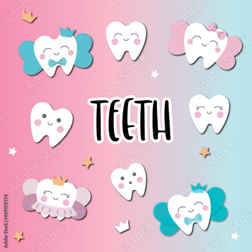 Teeth cliparts